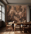 River Cottage Classical Scene Art Woven Throw Blanket | Shaggy Chic Rural Landscape Nature Wall Tapestry Botanical Bird Woodland Lake Decor