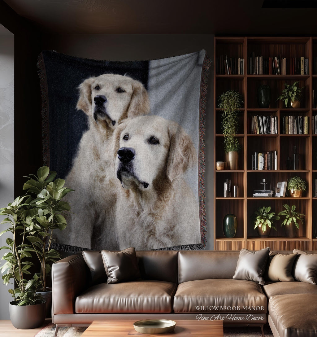 Personalized Special Memory Heirloom Style Nostalgic Home Decor Gift | Custom Woven Tapestry Throw Blanket Sentimental Keepsake Wall Art